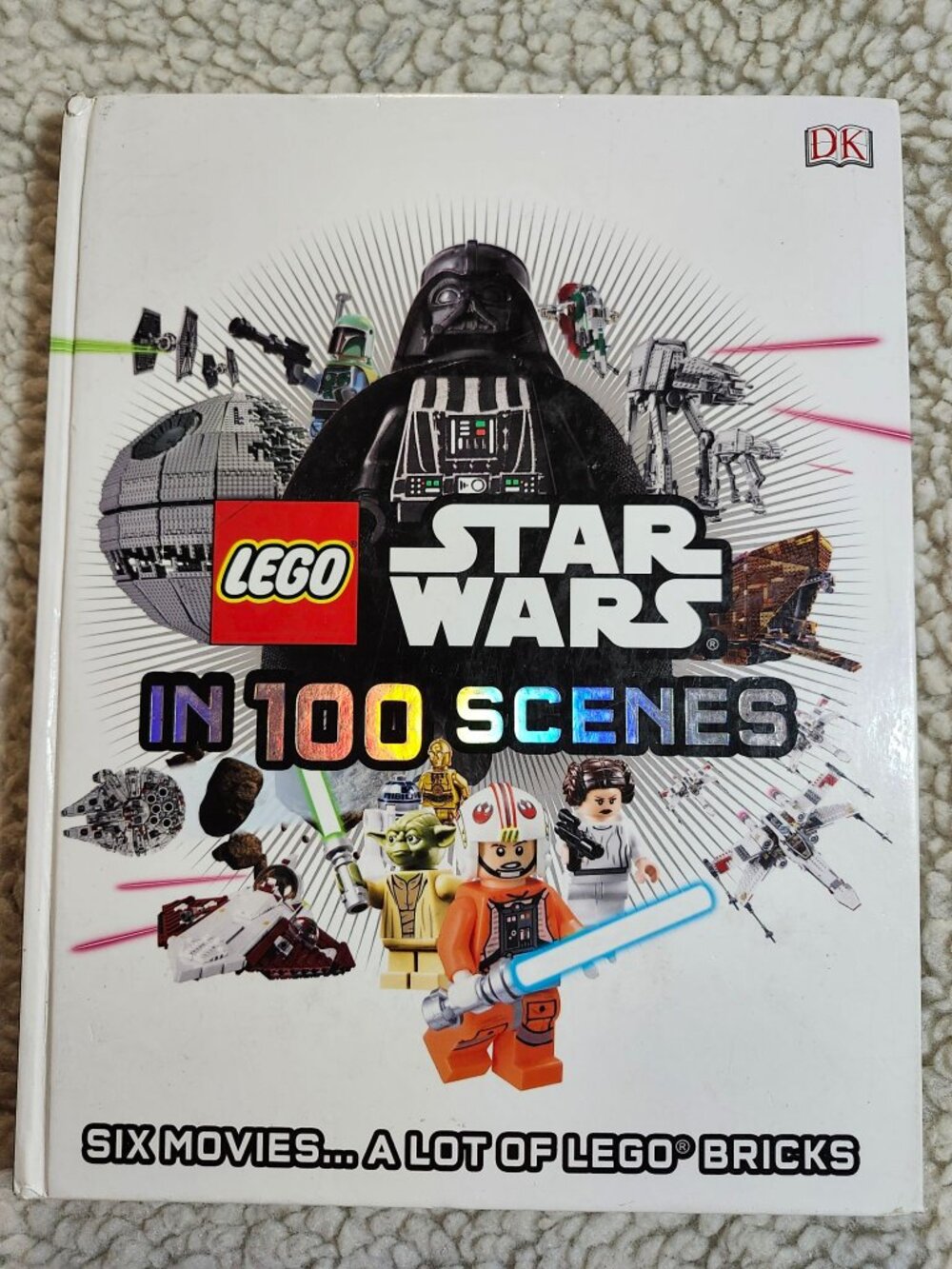 LEGO Star Wars In 100 Scenes Book Lipkowitz DK Hardcover 2015